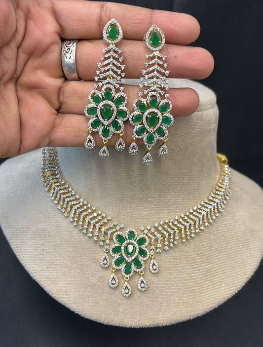 AD Stones Necklace