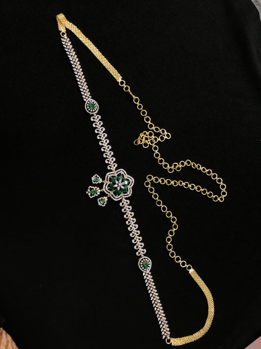 American Diamond Stones Hip Chain