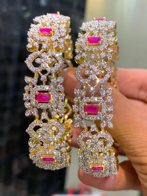 AD Stone Bangles