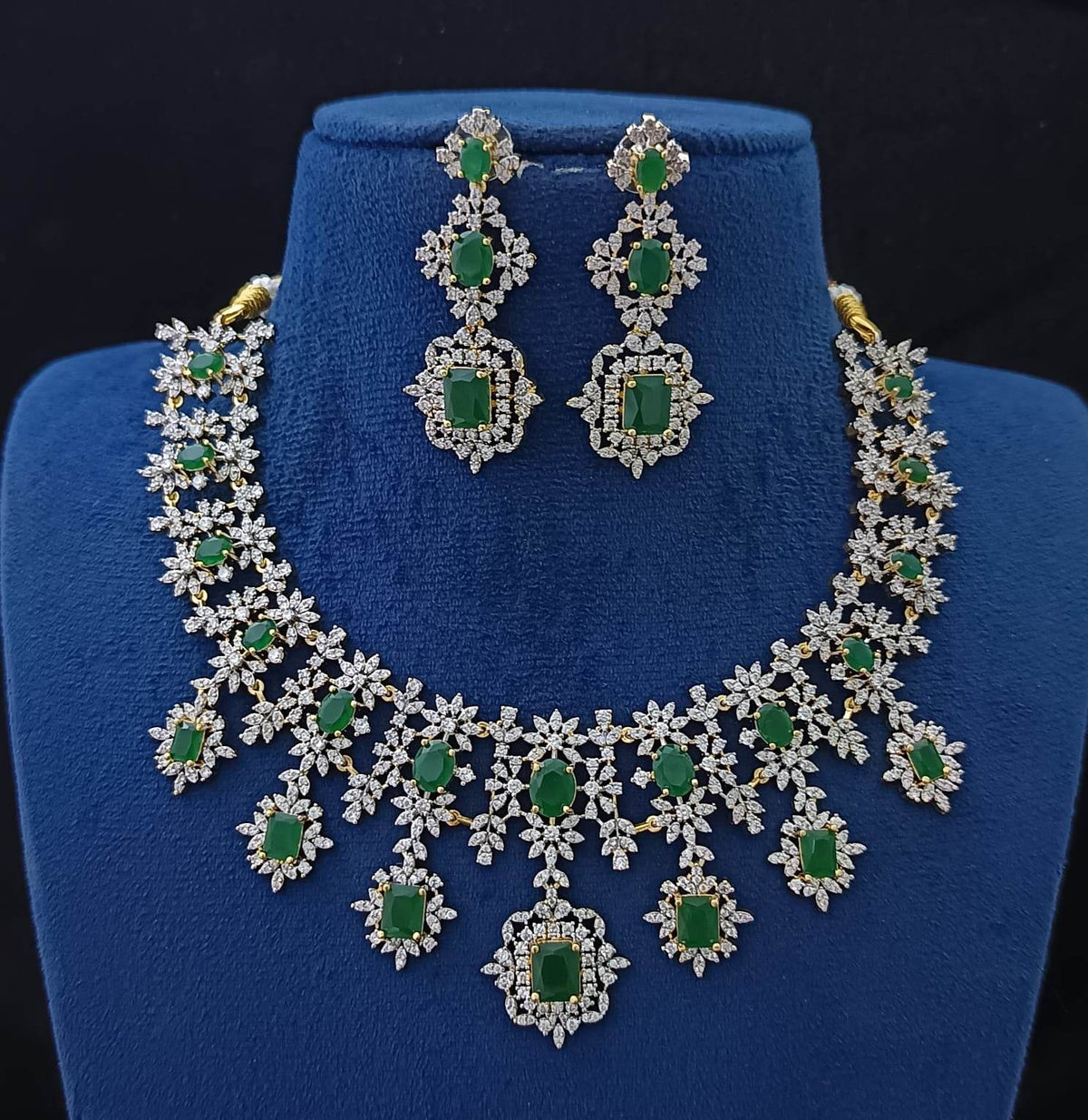 American Diamond Stone Necklace