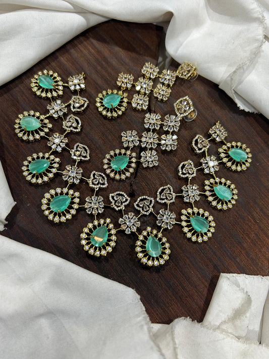 American Diamond Stones Necklace