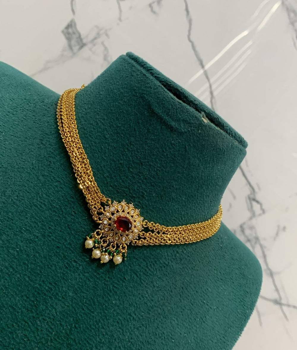 AD Stones Necklace