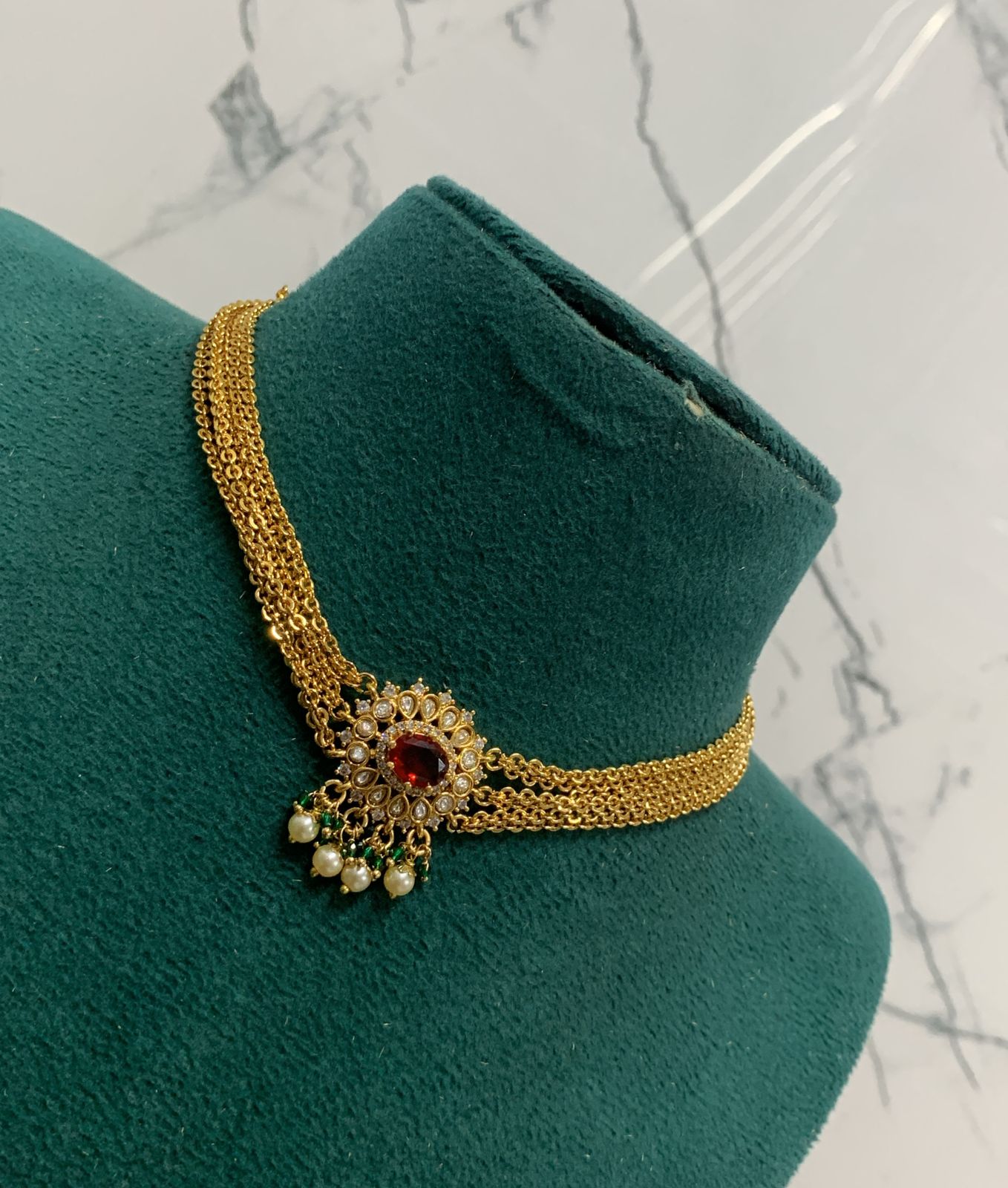 AD Stones Necklace