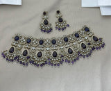 Victorian Polish with AD Stones Bridal Choker