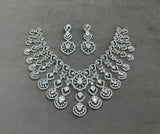 Moissanite & AD Stones Bridal Choker - Nakshatra Jewels
