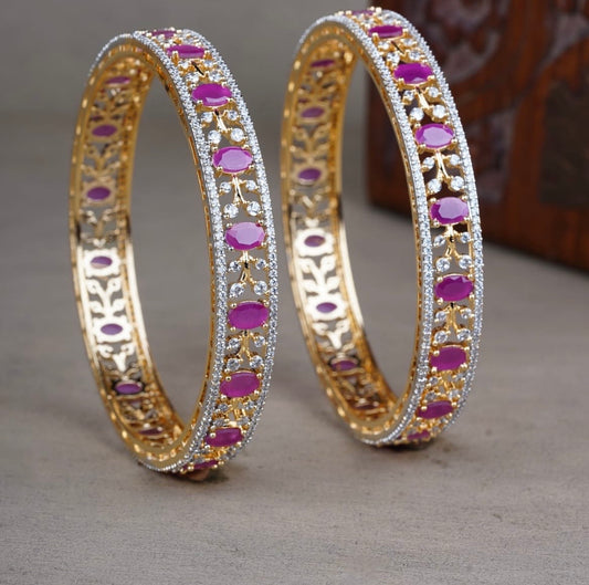 AD Stone Bangles