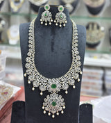 American Diamond Stones Bridal Haram