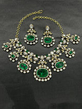 Moissanite Stones Bridal Necklace