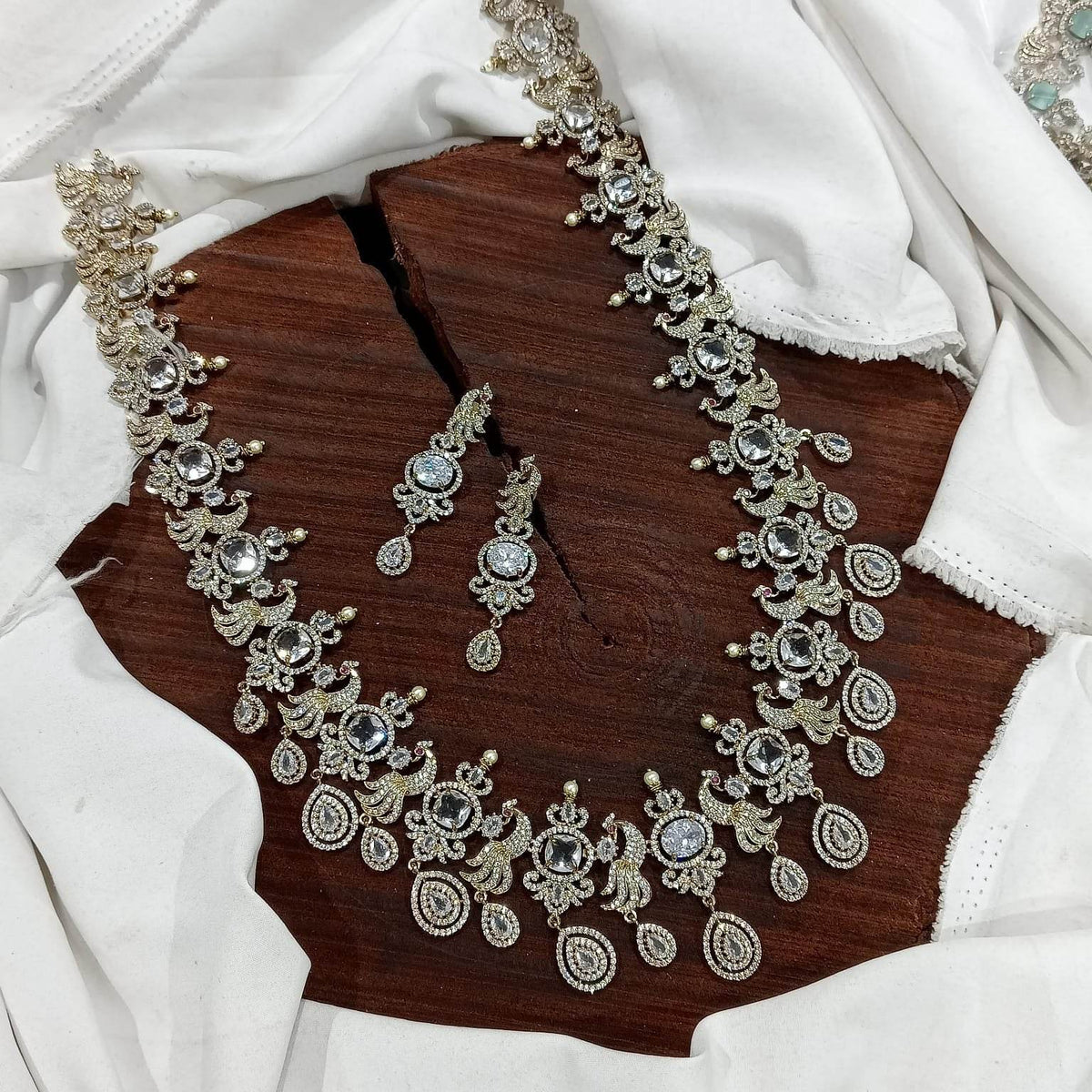 Victorian Polish with AD Stones Haram