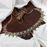 Victorian Polish AD Stones Hip Chain - Nakshatra Jewels