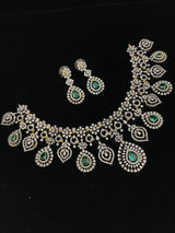 American Diamond Stone Necklace - Nakshatra Jewels