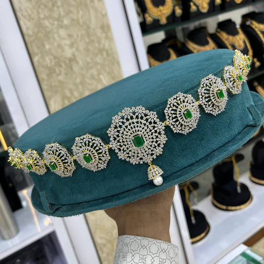 American Diamond Stones Bridal Hip Chain