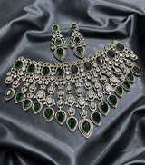 Victorian Polish with AD Stones Bridal Choker