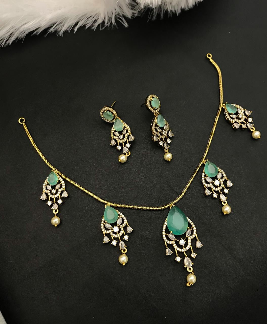 AD Stones Necklace