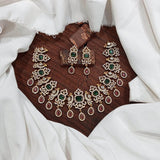 Victorian Polish AD Stones Necklace - Nakshatra Jewels