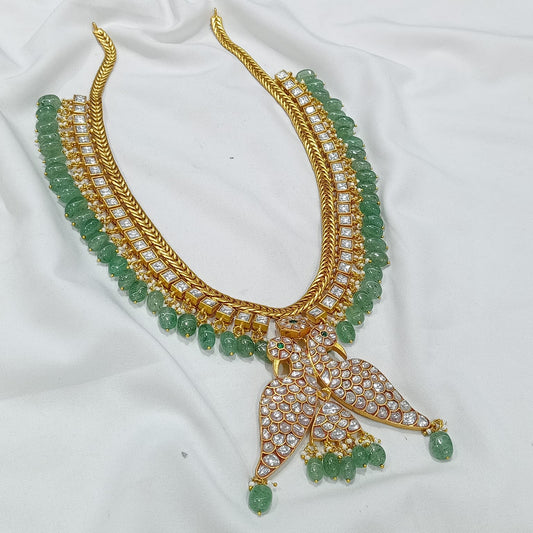 Jadau Kundan Stones Bridal Haram