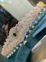 American Diamond Stones Bridal Hip Belt - Nakshatra Jewels