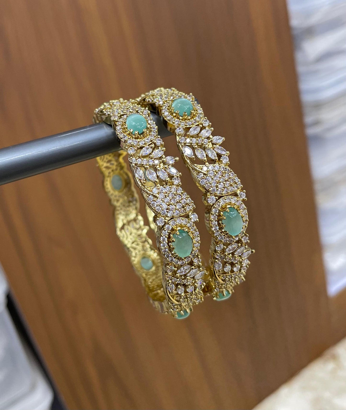 Victorian Polish AD Stone Bangles