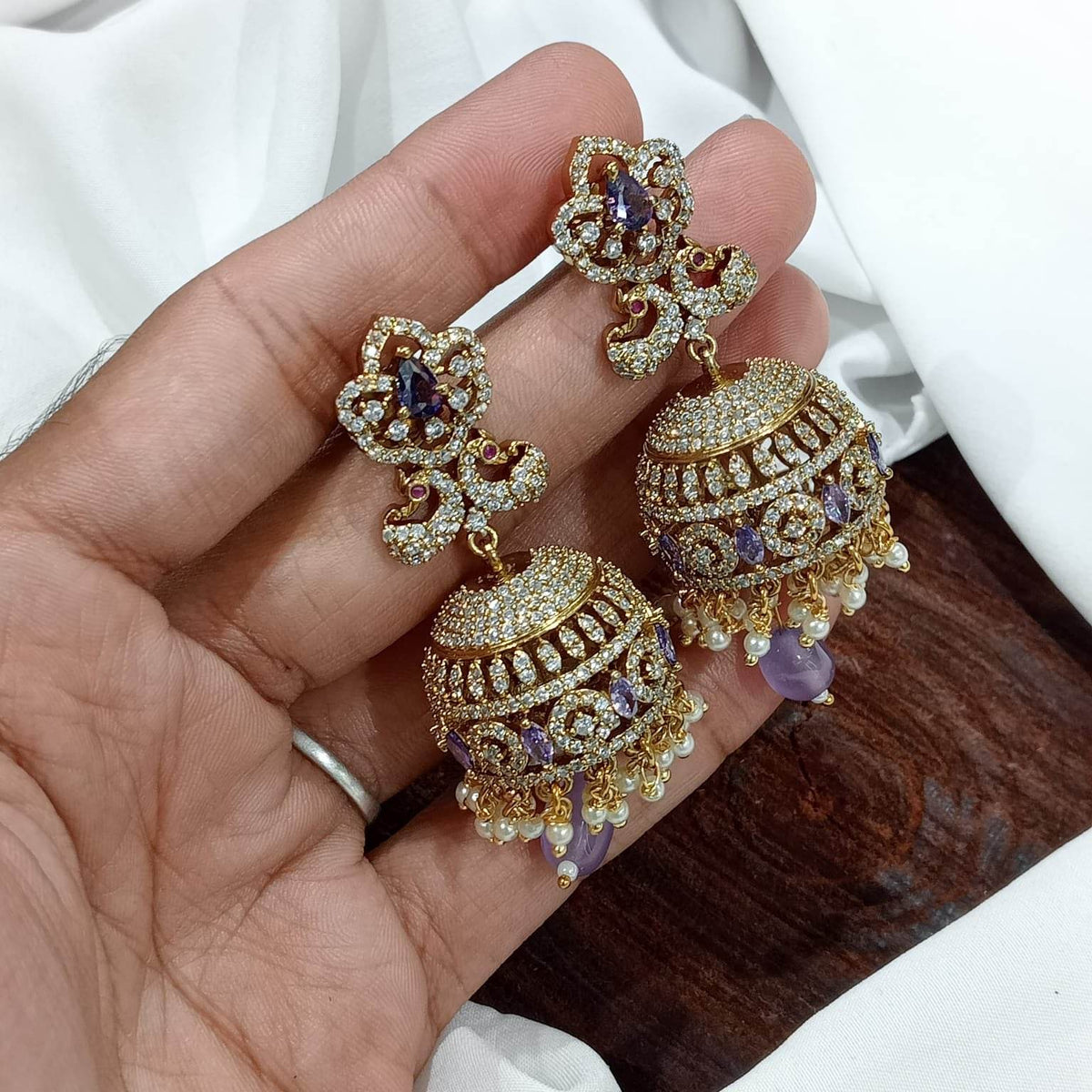 Premium AD Stone Earrings