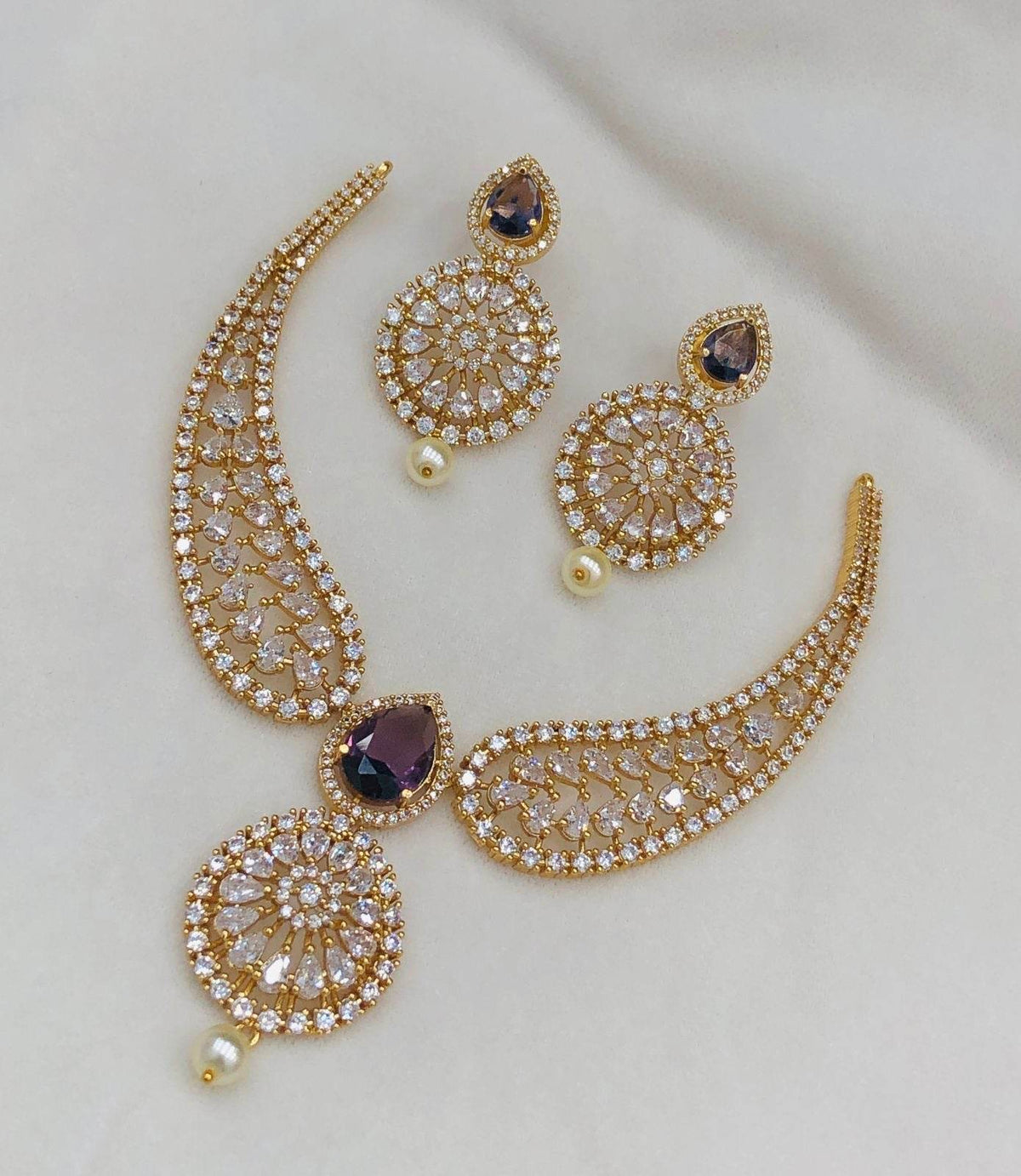 AD Stones Necklace
