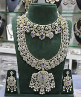 American Diamond Stones Bridal Set
