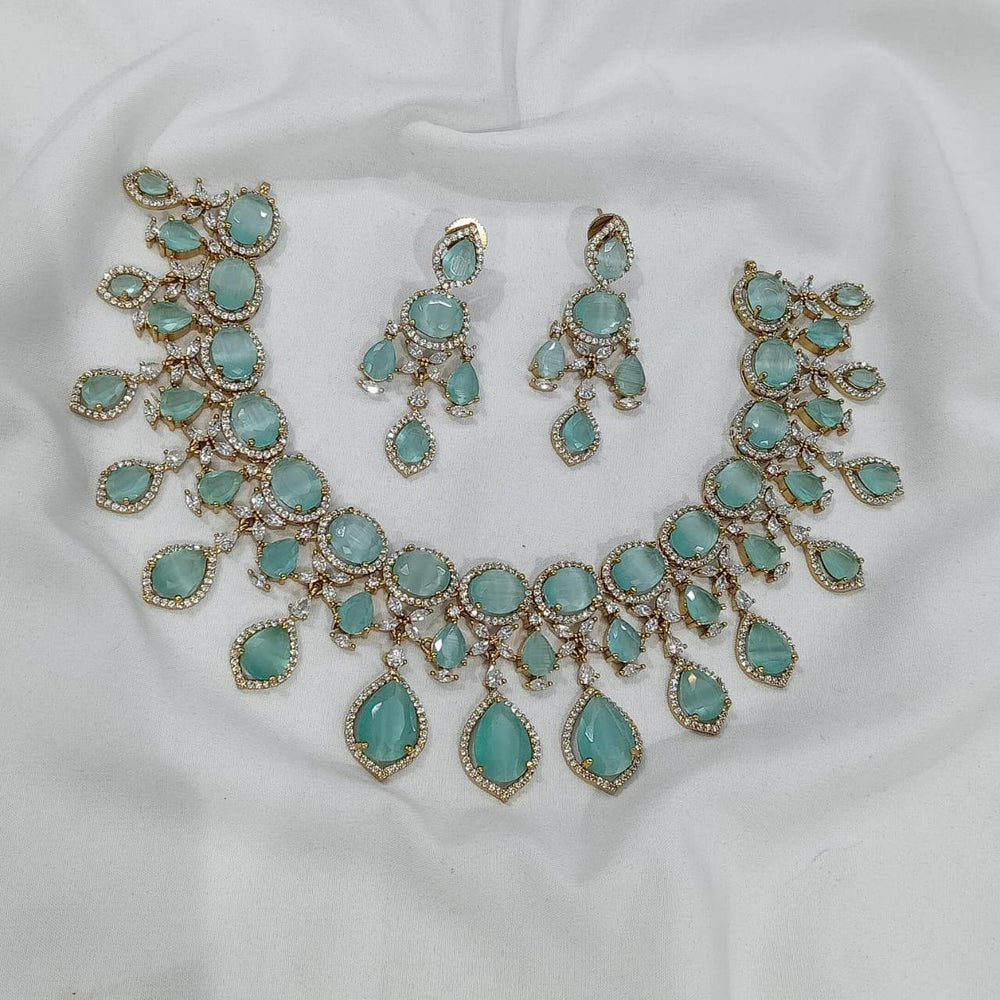AD Stones Necklace - Nakshatra Jewels