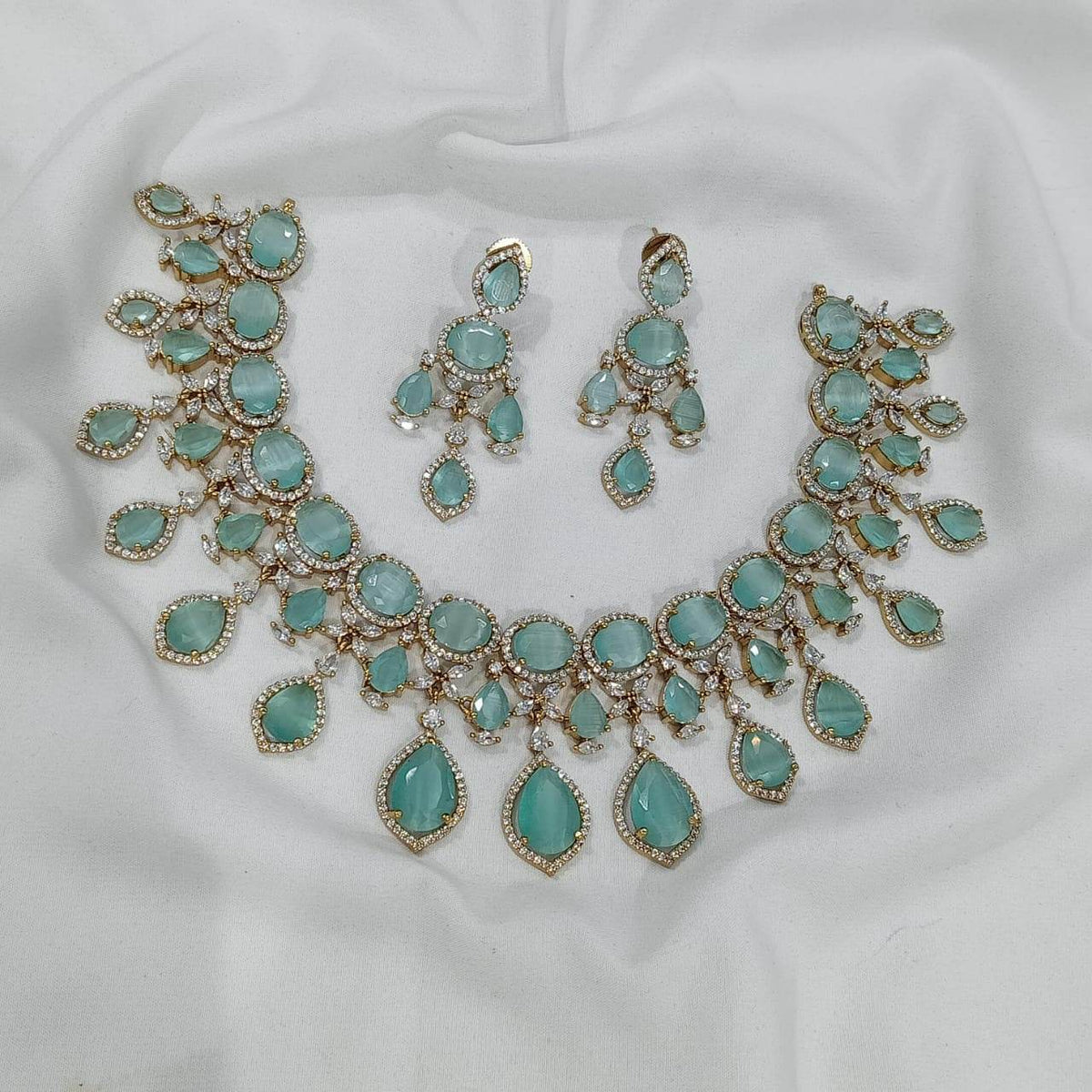 AD Stones Necklace
