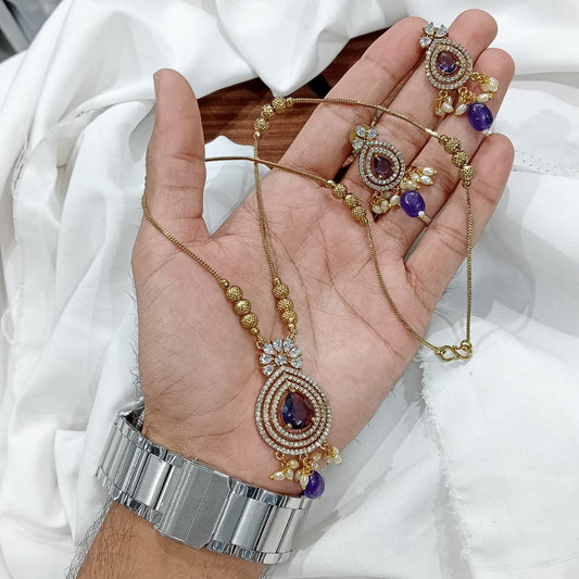 AD Stones Necklace