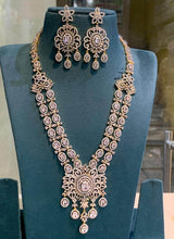 American Diamond Stones Bridal Haram - Nakshatra Jewels