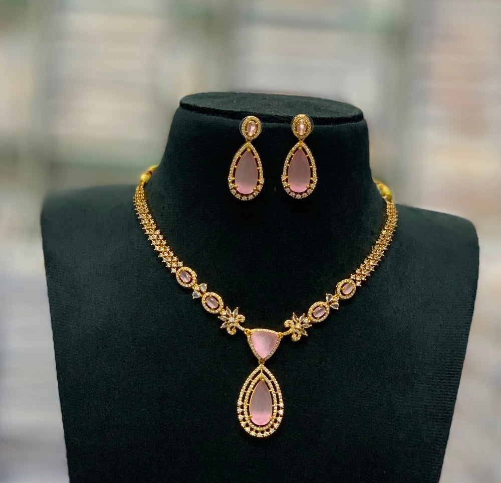 AD Stones Necklace