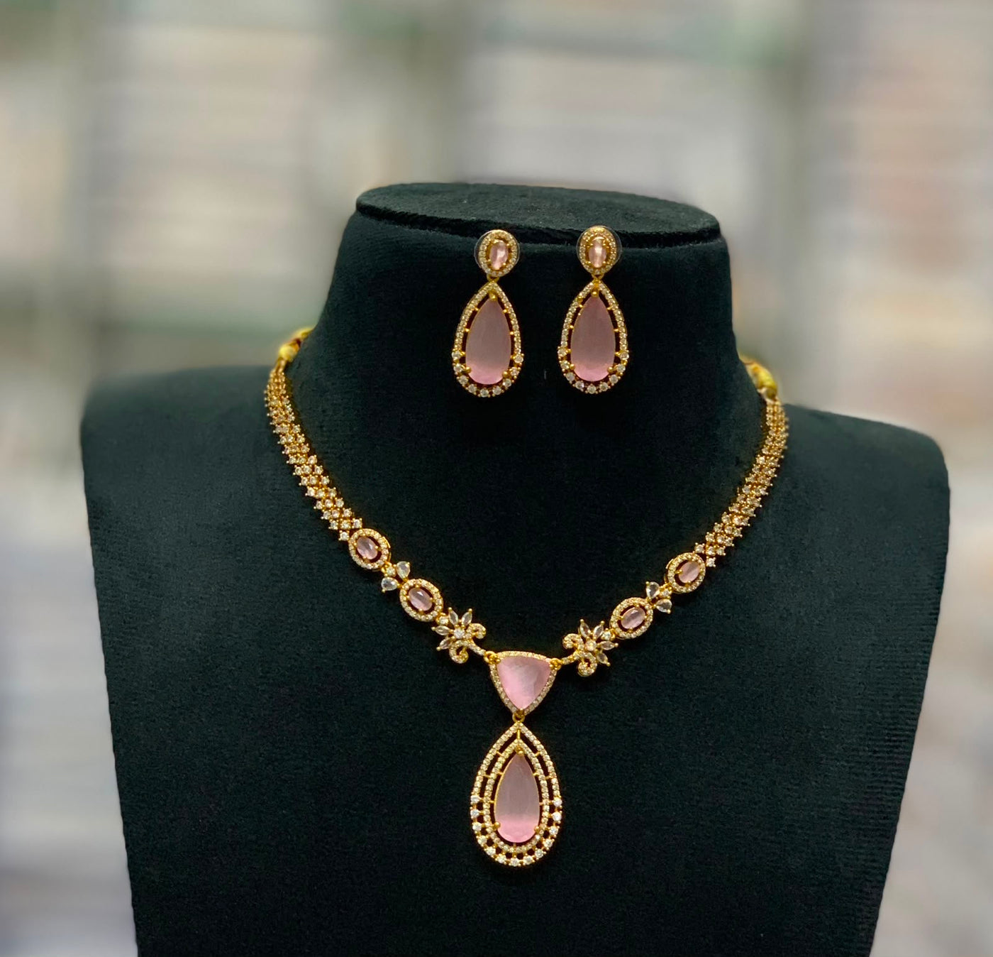 AD Stones Necklace