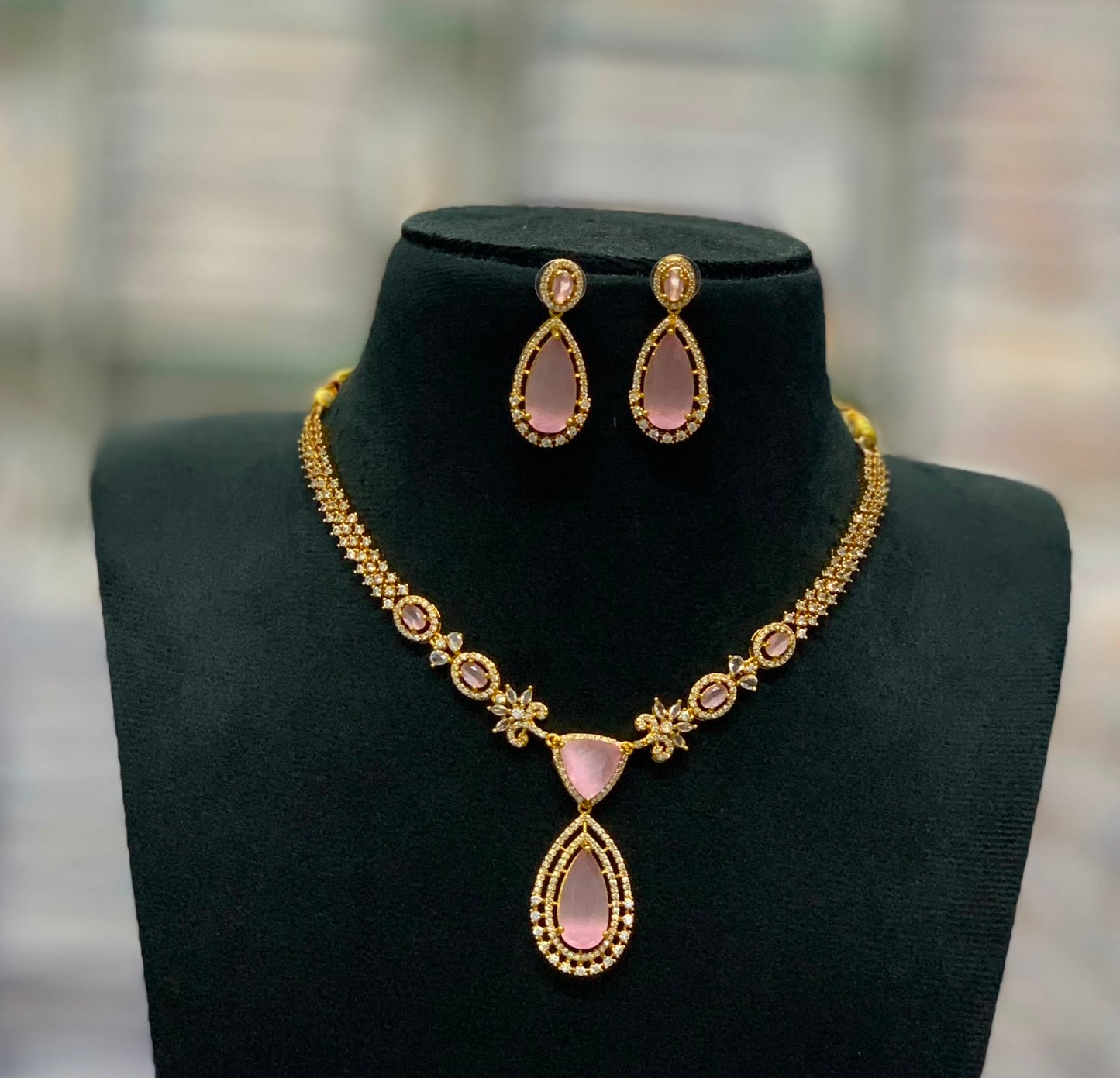 AD Stones Necklace