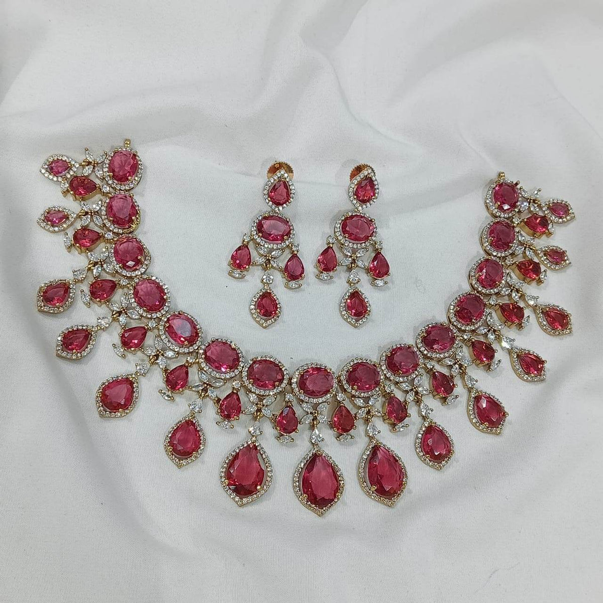 AD Stones Necklace