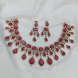 AD Stones Necklace - Nakshatra Jewels