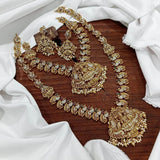 Nakshi Work with AD Stones Bridal Combo Set - Nakshatra Jewels