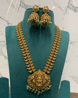 Nakshi Work with AD stones Haram - Nakshatra Jewels