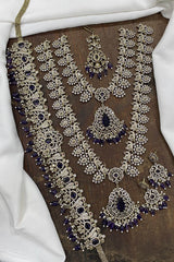 Victorian Polish with AD Stones Combo Set - Nakshatra Jewels