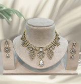 Victorian Polish AD Stones Necklace