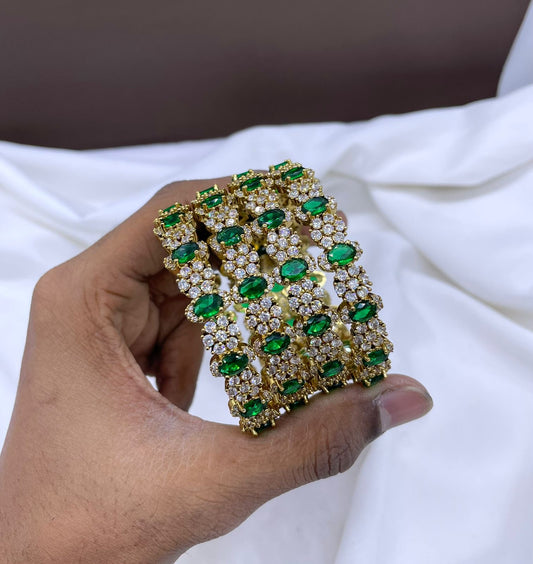 Victorian Polish AD Stone Bangles