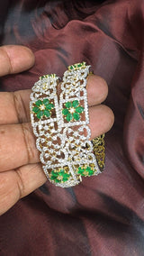 AD Stone Bangles - Nakshatra Jewels