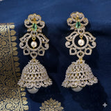 AD Stones Bridal Earrings