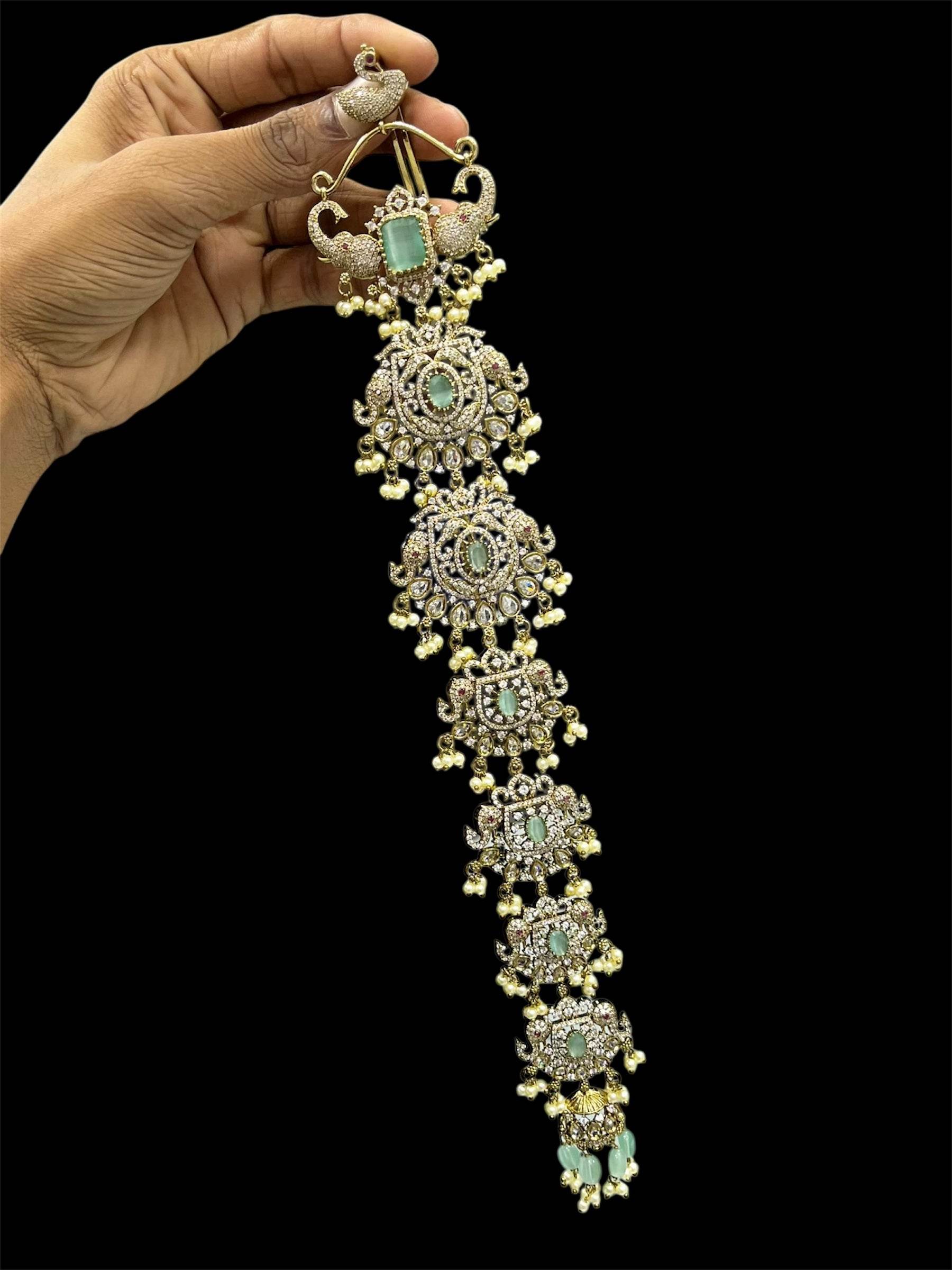 Hair Accessories (Victorian Polish) - Nakshatra Jewels