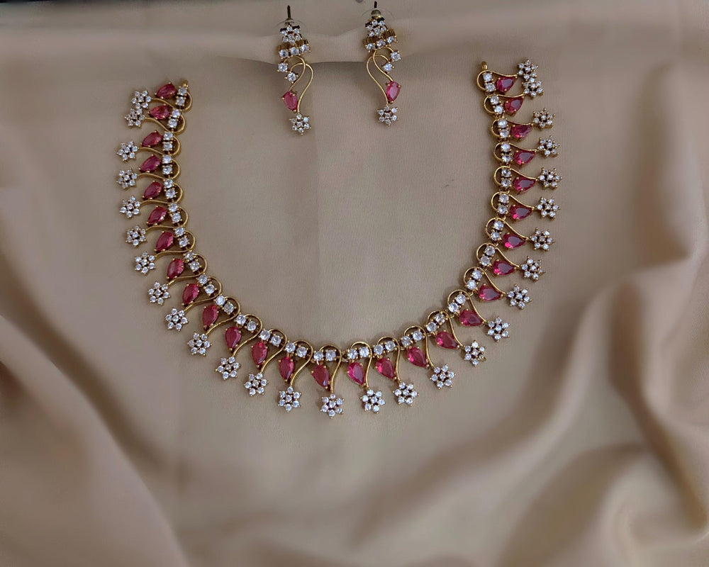 AD Stones Necklace