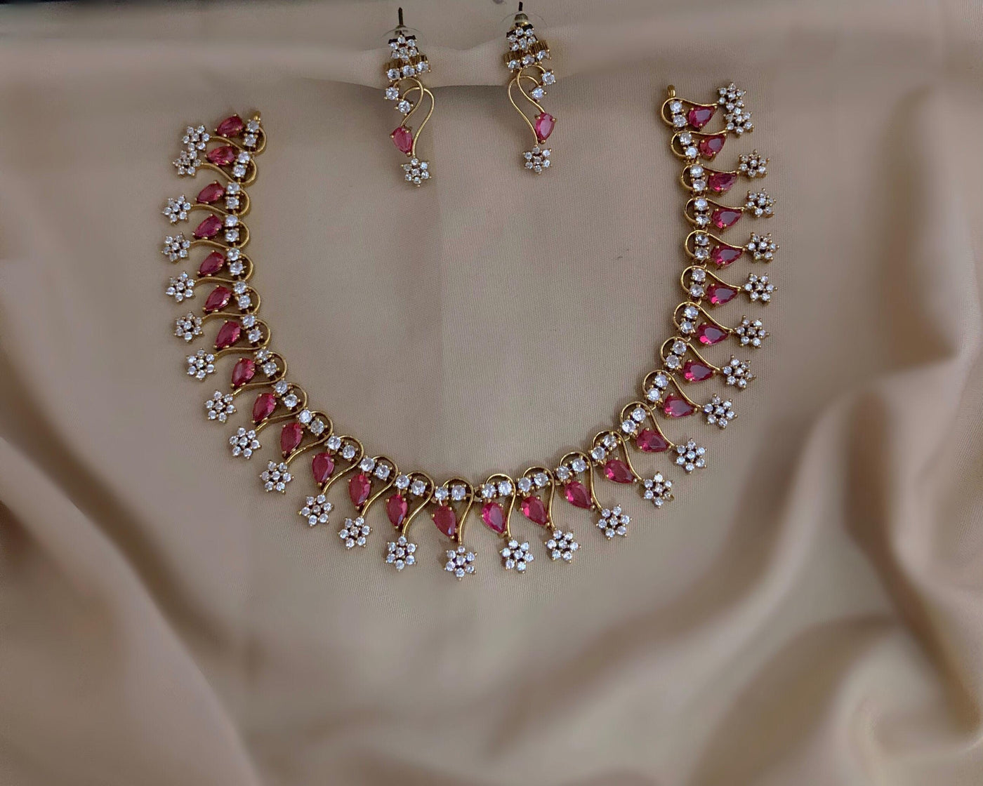 AD Stones Necklace