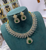 American Diamond Stones Necklace - Nakshatra Jewels