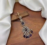 Victorian Polish AD Stones Tikka - Nakshatra Jewels