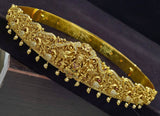 Nakshi Work with AD Stones Bridal Hip Belt (Gold Replica) - Nakshatra Jewels