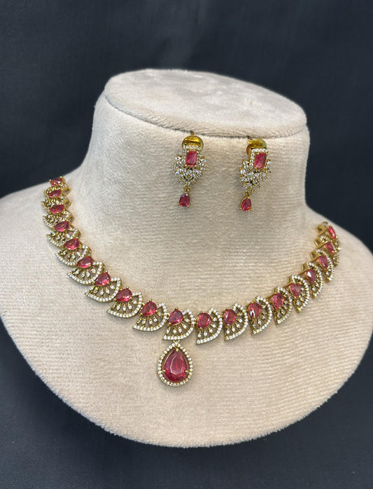 AD Stones Necklace