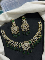 Victorian Polish AD Stones Necklace