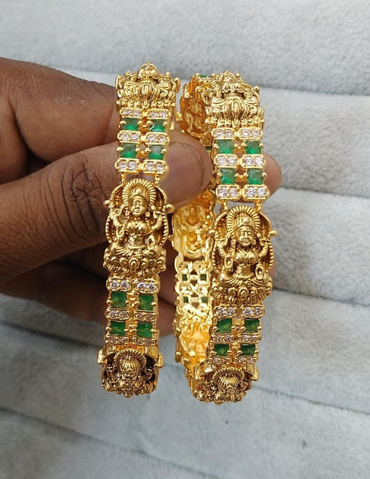 Premium Matt with AD Stones Bangles